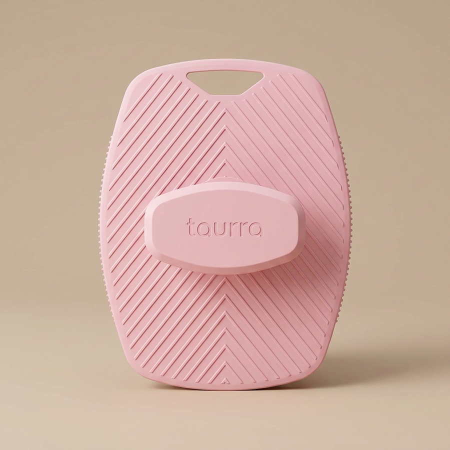 Silicone body scrubber — The Polish by Taurra, hero packshot
